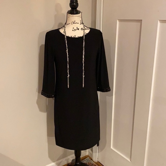 Laundry by Shelli Segal Size 2 Black Dress - Picture 1 of 10